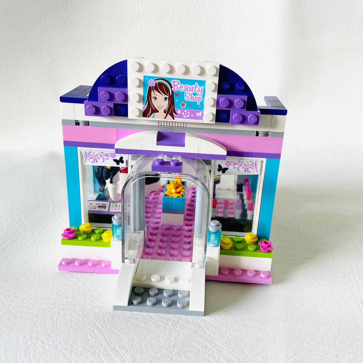LEGO Friends: Butterfly Beauty Shop (3187) 100% Complete With Instructions & Minifigures