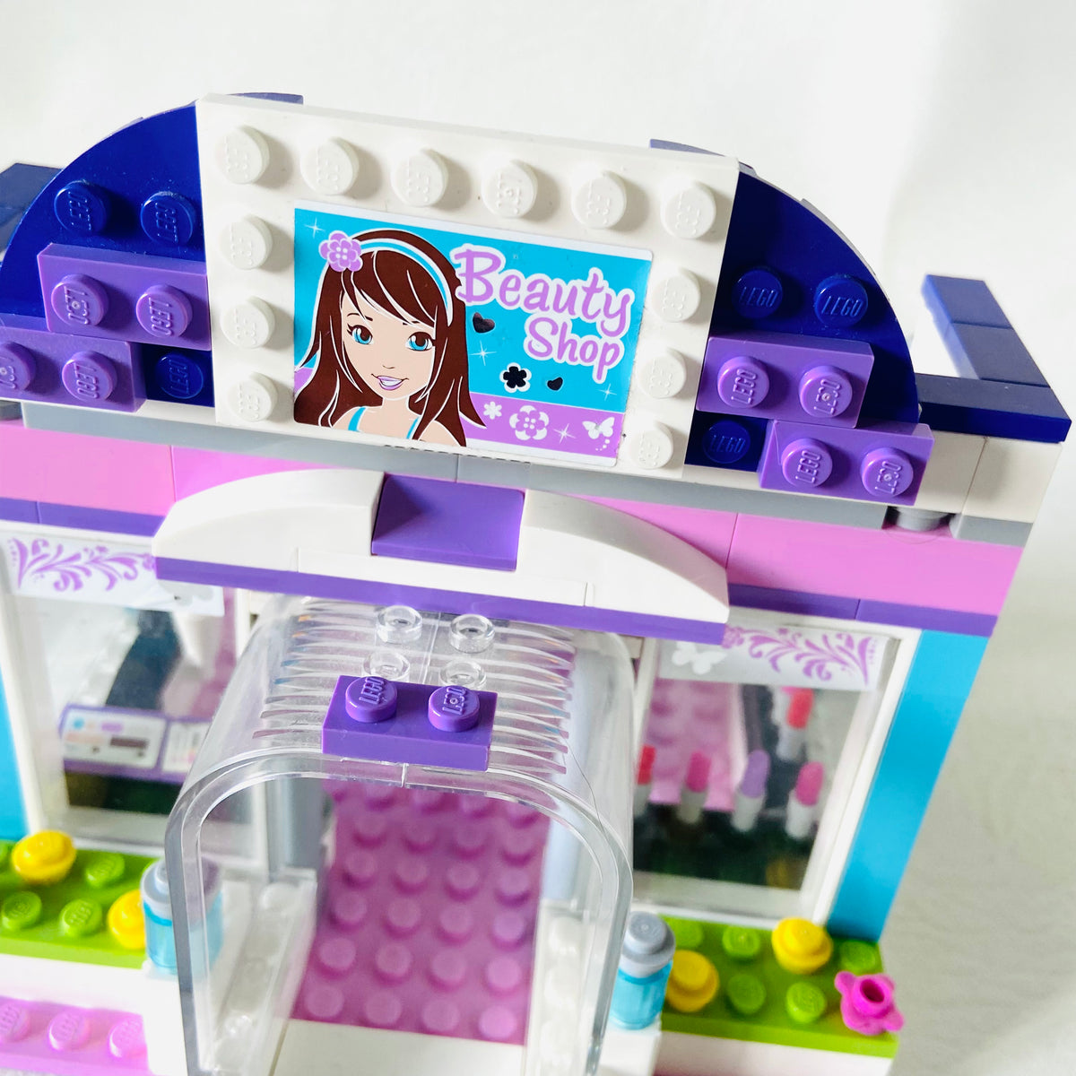 LEGO Friends: Butterfly Beauty Shop (3187) 100% Complete With Instructions & Minifigures