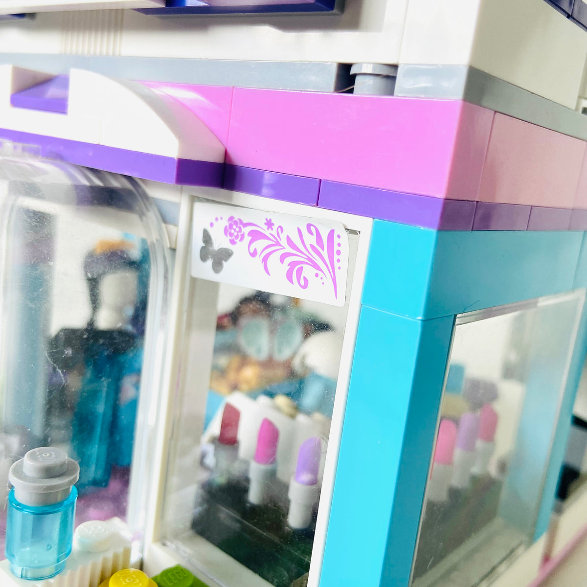LEGO Friends: Butterfly Beauty Shop (3187) 100% Complete With Instructions & Minifigures