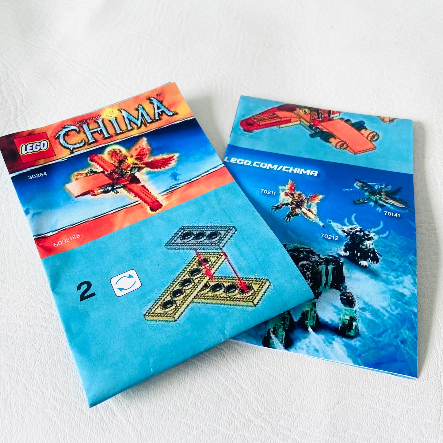 LEGO Legends of Chima: Frax' Phoenix Flyer (30264)100% Complete With Instructions & Minifigure