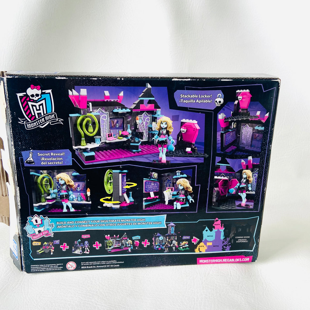 Mega Bloks Monster High Biteology Class Building Kit w/ Minifig (Lagoona)