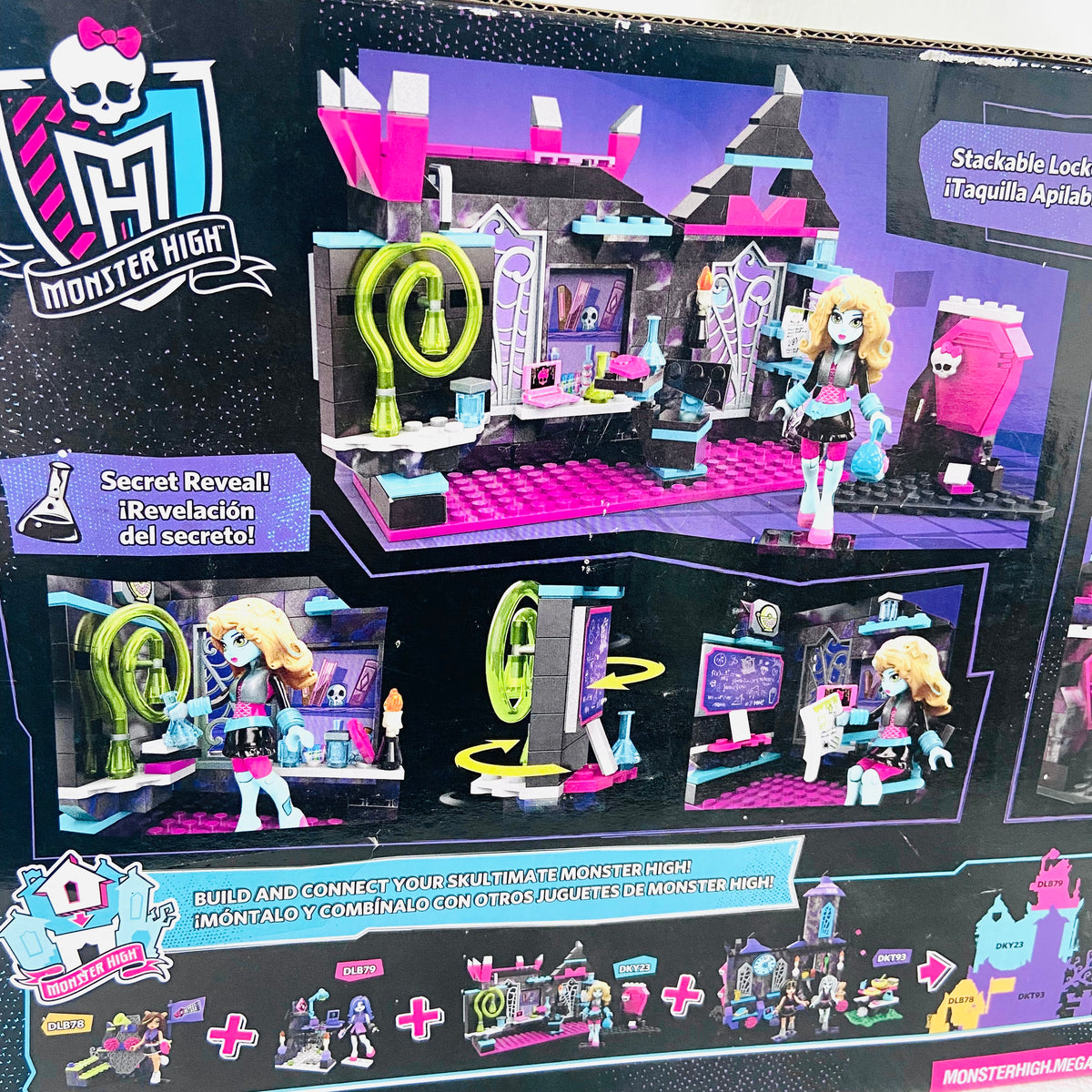 Mega Bloks Monster High Biteology Class Building Kit w/ Minifig (Lagoona)