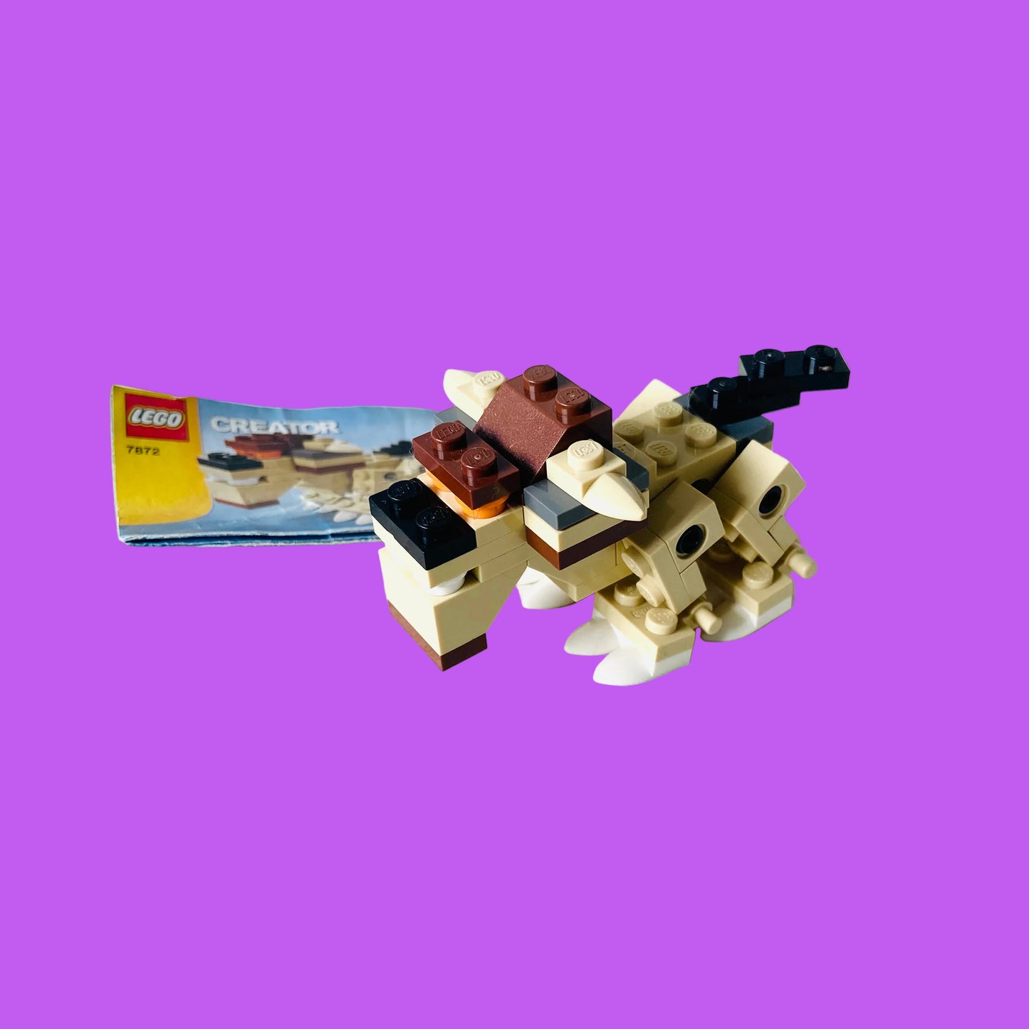 LEGO Creator: Lion Polybag Mini build (7872) 100% Complete With Instructions