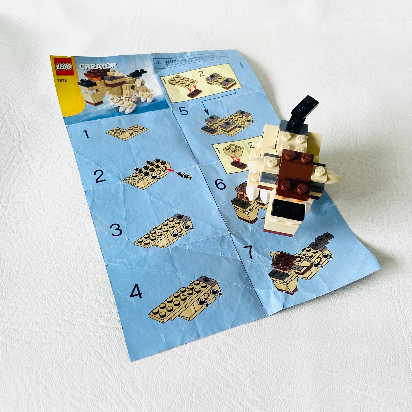 LEGO Creator: Lion Polybag Mini build (7872) 100% Complete With Instructions