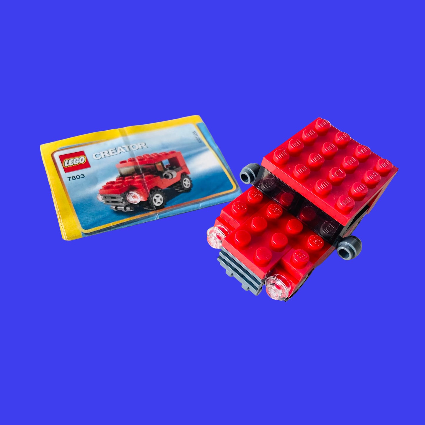 Lego Creator: Jeep polybag (7803) 100% Complete With Instructions