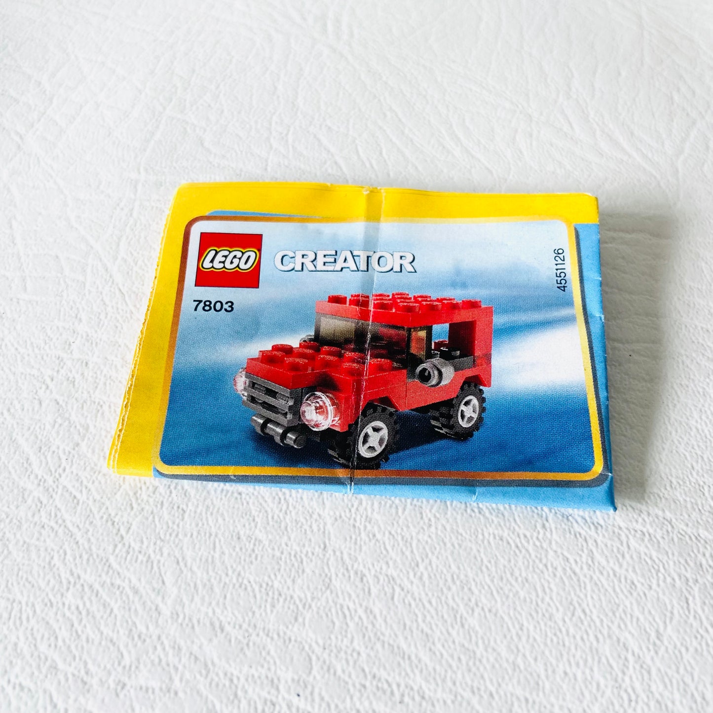 Lego Creator: Jeep polybag (7803) 100% Complete With Instructions