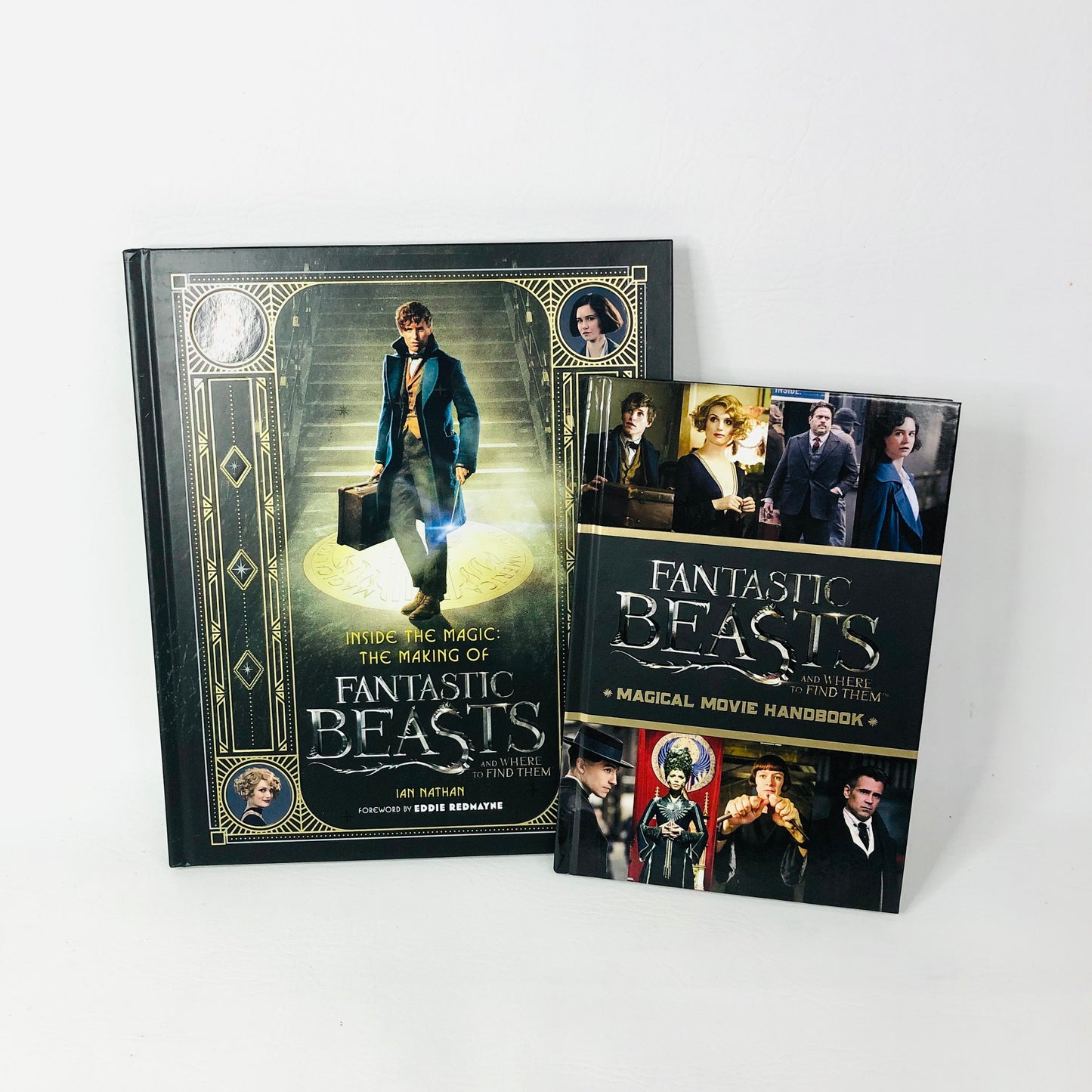 2x Fantastic Beasts And Where To Find Them HB Books (Inside The Magic / Magical Movie Handbook)