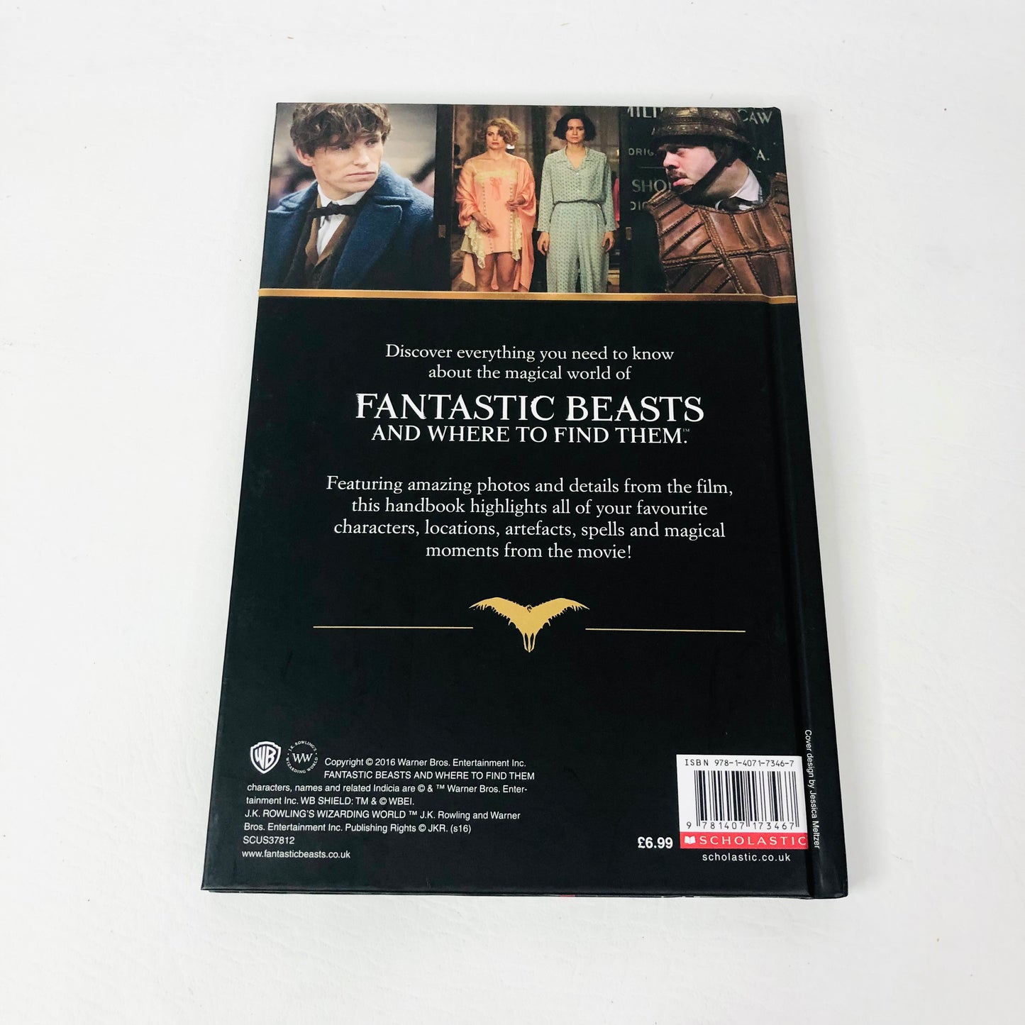 2x Fantastic Beasts And Where To Find Them HB Books (Inside The Magic / Magical Movie Handbook)