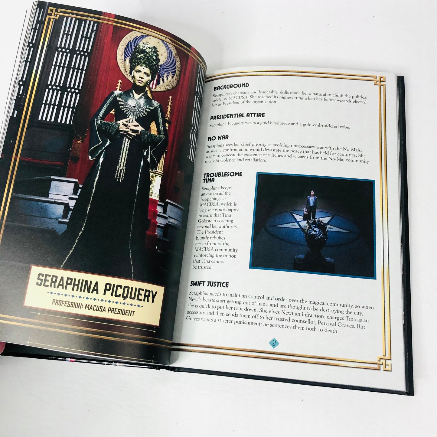 2x Fantastic Beasts And Where To Find Them HB Books (Inside The Magic / Magical Movie Handbook)
