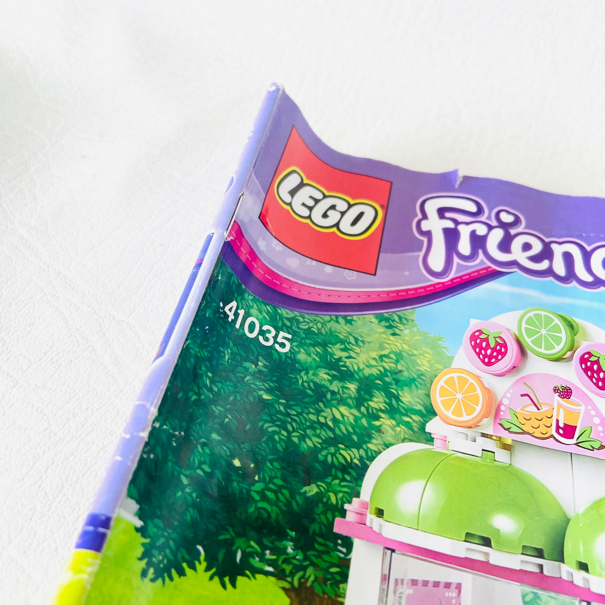 Lego Friends: Heartlake Juice Bar (41035) 100% Complete With Instructions & Minifigures & Box