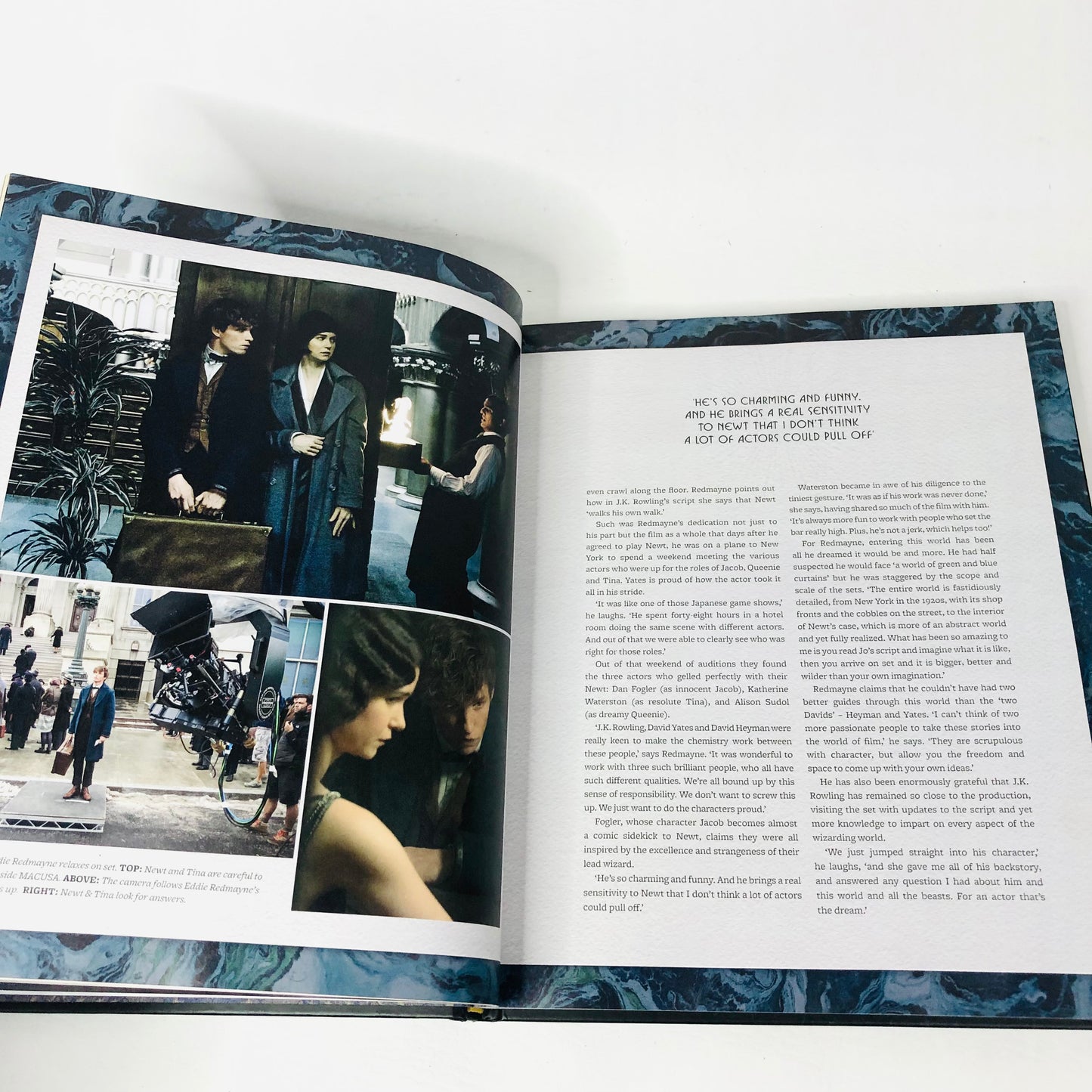 2x Fantastic Beasts And Where To Find Them HB Books (Inside The Magic / Magical Movie Handbook)