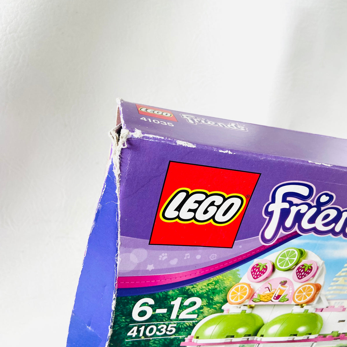 Lego Friends: Heartlake Juice Bar (41035) 100% Complete With Instructions & Minifigures & Box
