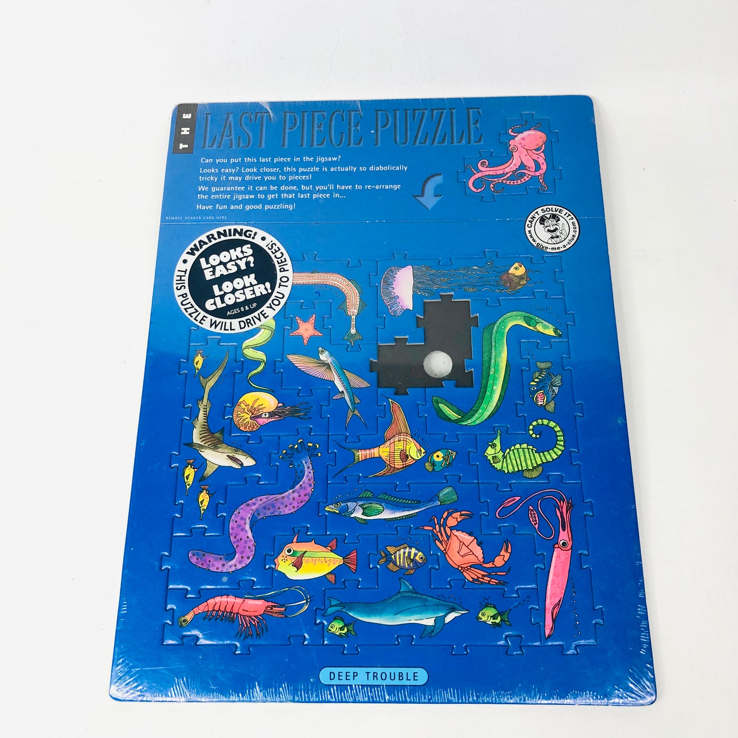 The Last Piece Jigsaw Puzzle - Dugald Keith - Deep Trouble - Sealift Fish - Brain teaser NEW