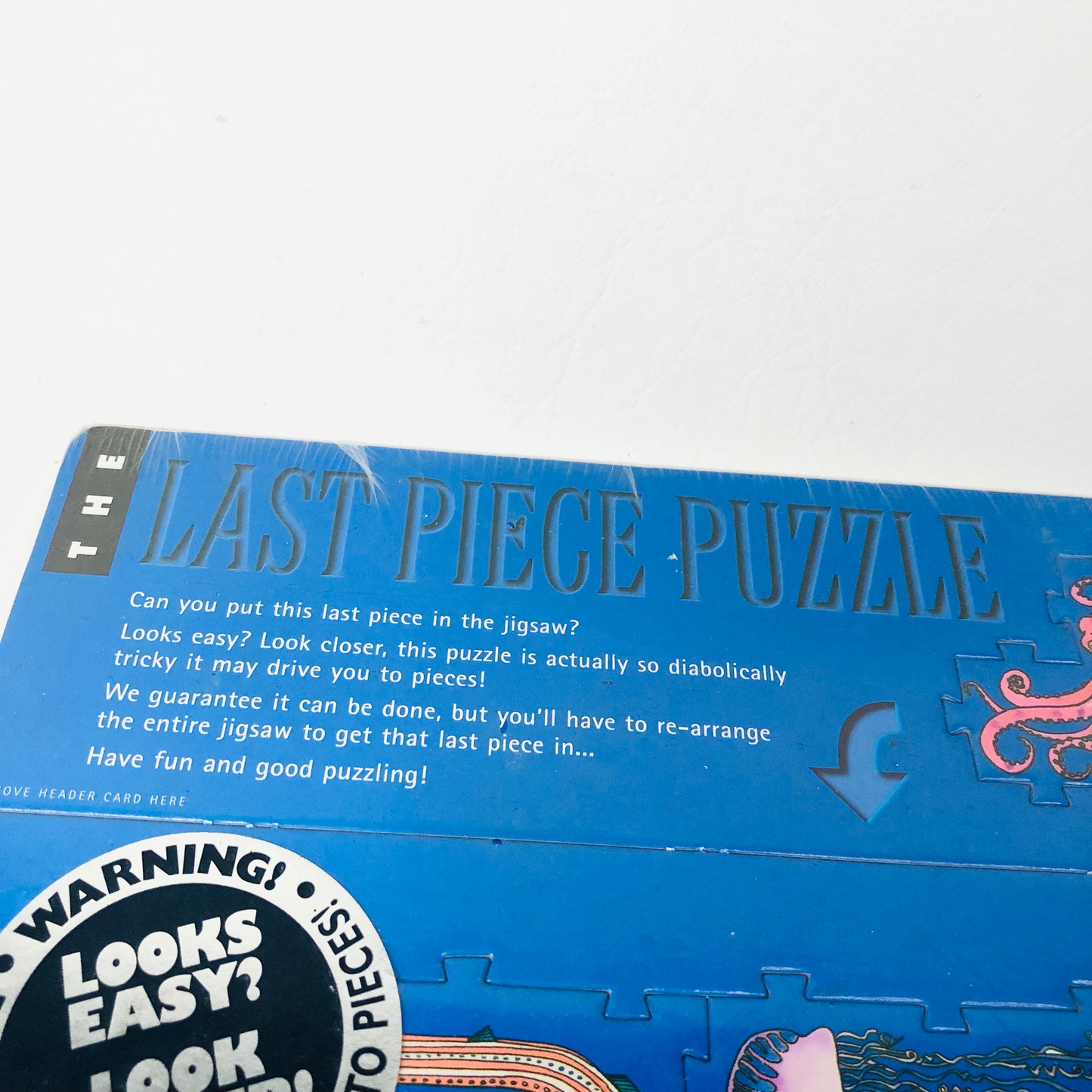 The Last Piece Jigsaw Puzzle - Dugald Keith - Deep Trouble - Sealift Fish - Brain teaser NEW