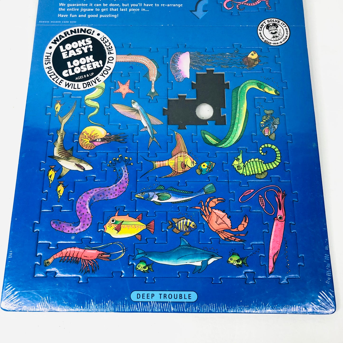 The Last Piece Jigsaw Puzzle - Dugald Keith - Deep Trouble - Sealift Fish - Brain teaser NEW