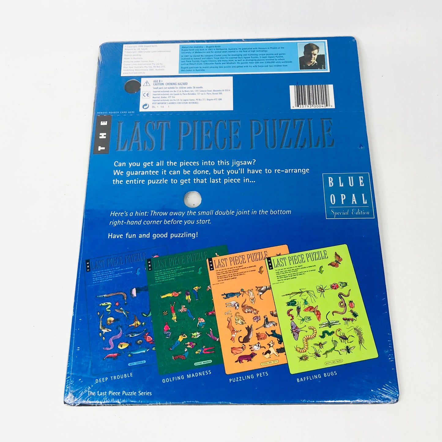 The Last Piece Jigsaw Puzzle - Dugald Keith - Deep Trouble - Sealift Fish - Brain teaser NEW