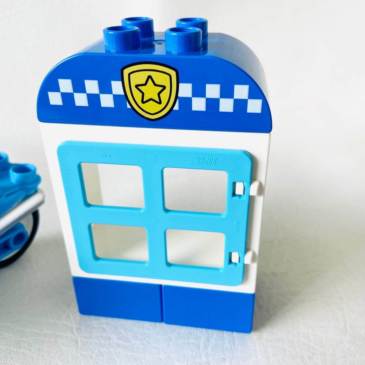 LEGO Duplo : Police Motorcycle Bike (10900) Incomplete - No Figure