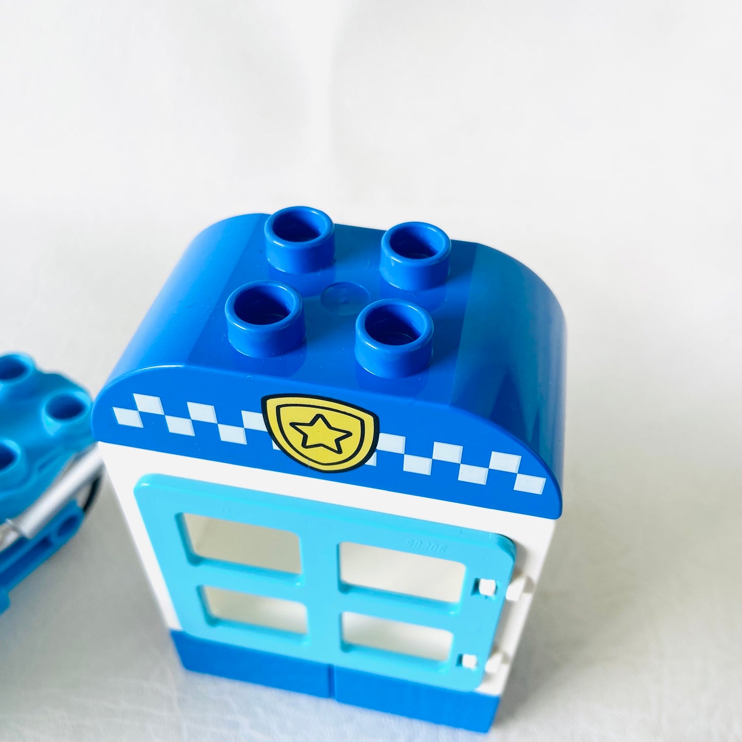 LEGO Duplo : Police Motorcycle Bike (10900) Incomplete - No Figure