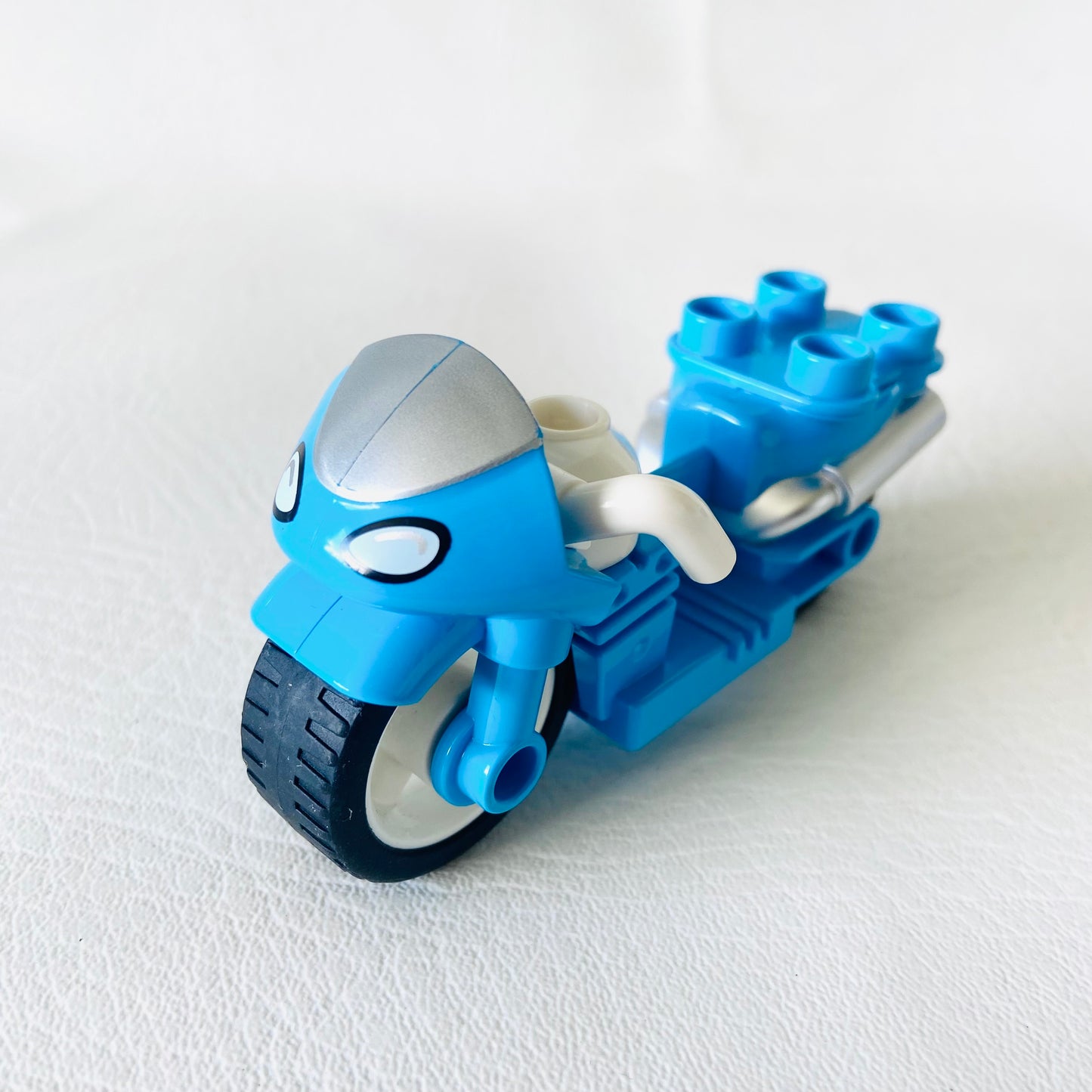 LEGO Duplo : Police Motorcycle Bike (10900) Incomplete - No Figure