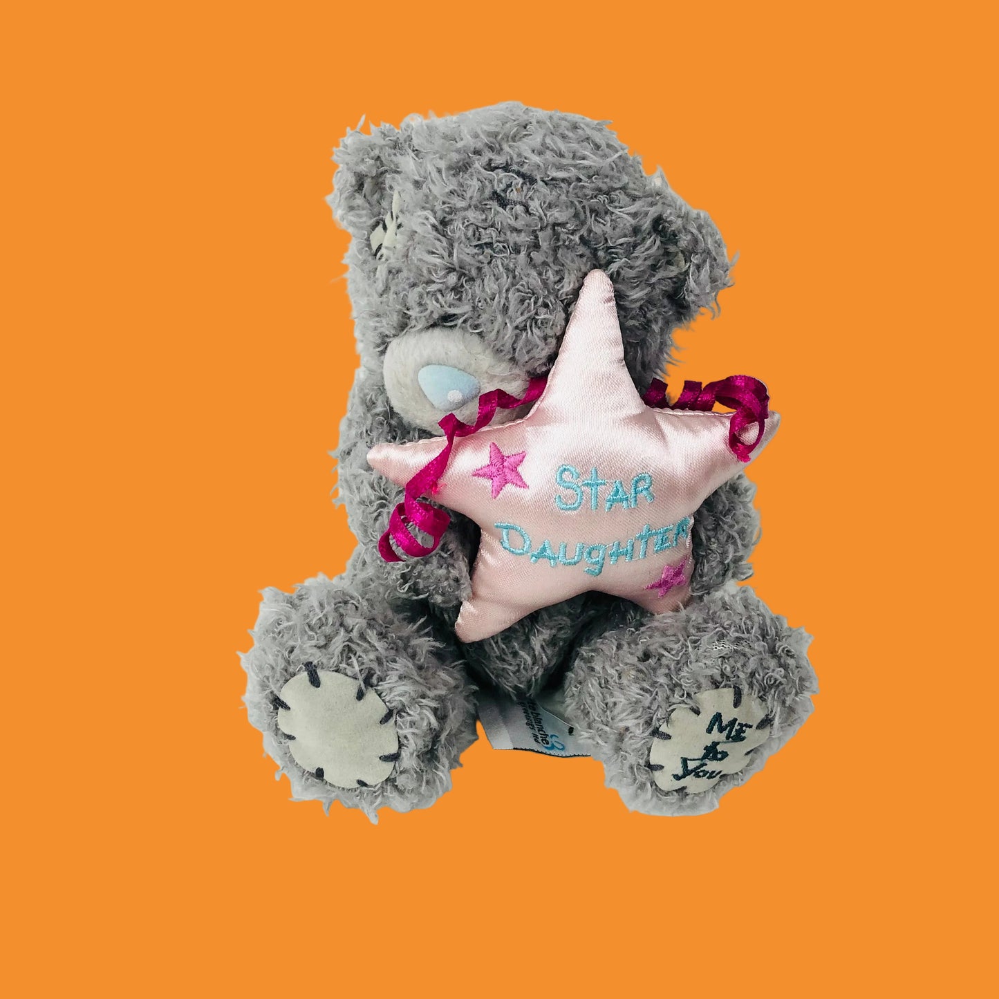 Me To You Tatty Teddy Grey Blue Nose Small Bear 5” “Star Daughter” Gift Soft Toy