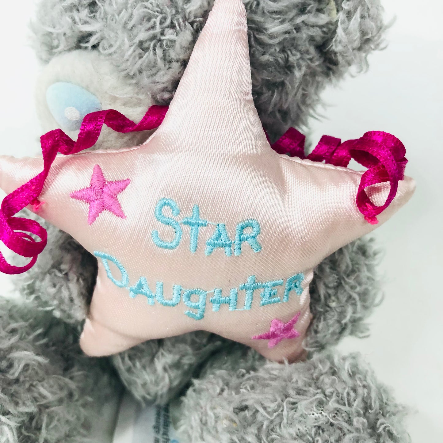 Me To You Tatty Teddy Grey Blue Nose Small Bear 5” “Star Daughter” Gift Soft Toy