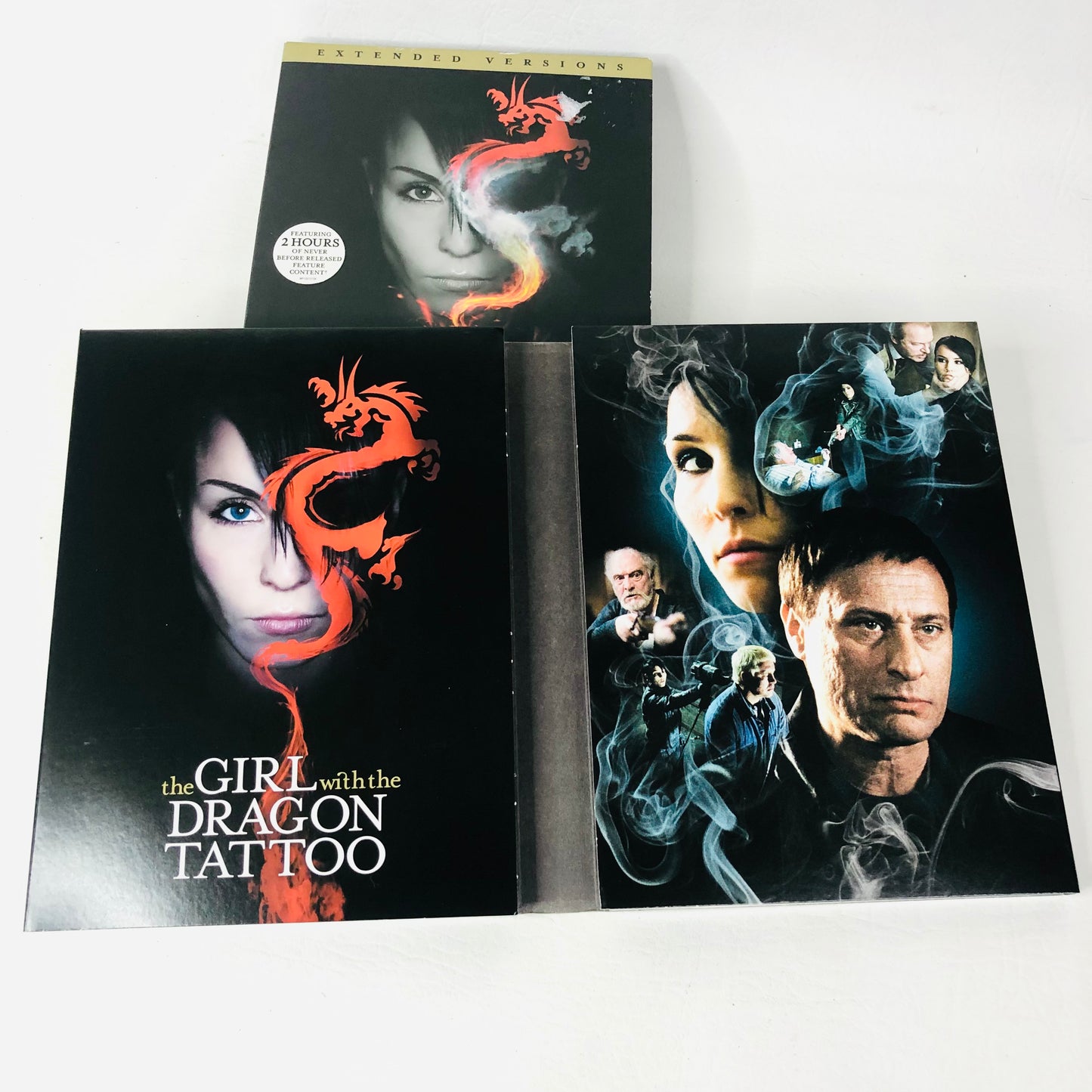 The Girl With The Dragon Tattoo Trilogy Extended Versions DVD Boxset - 6 Part Miniseries
