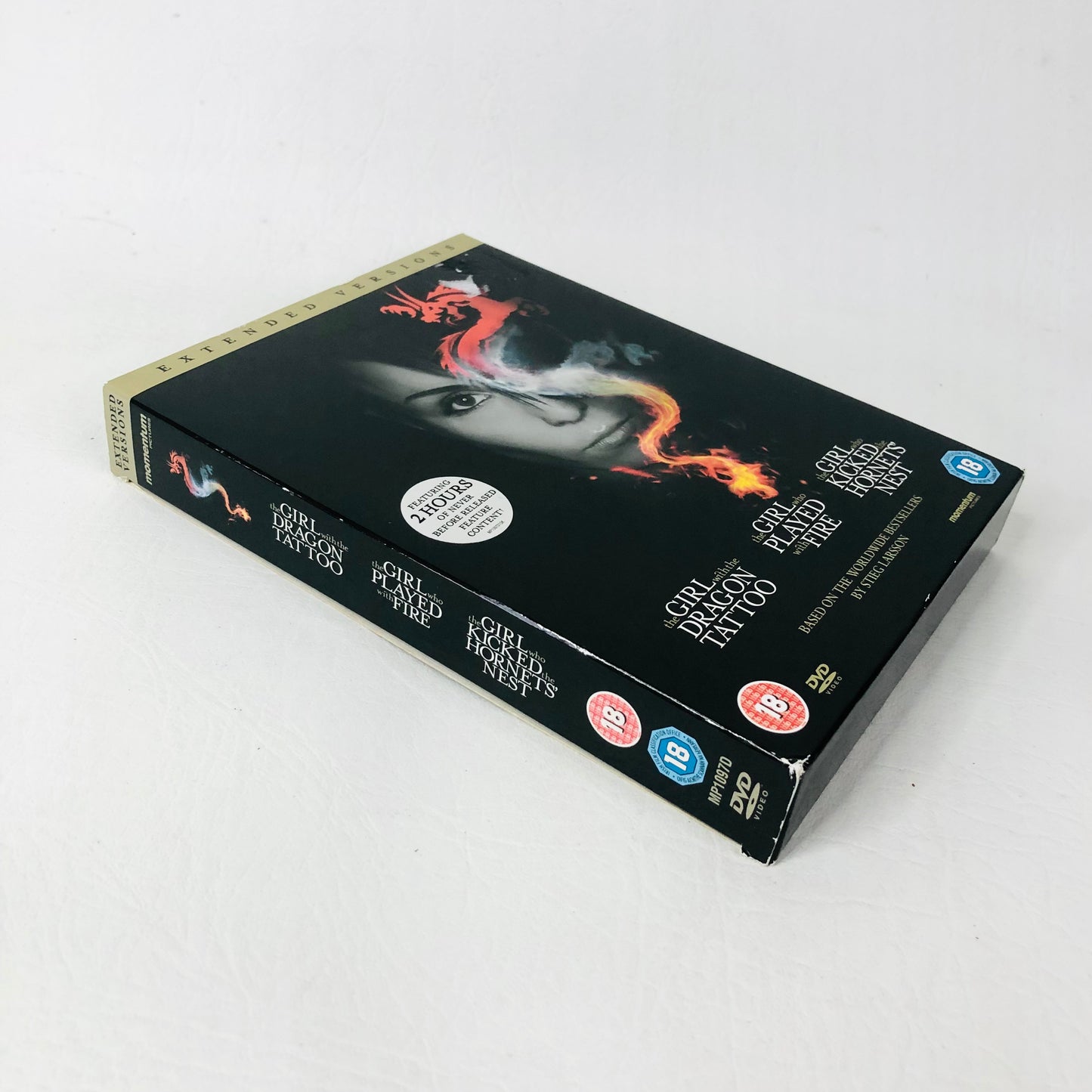 The Girl With The Dragon Tattoo Trilogy Extended Versions DVD Boxset - 6 Part Miniseries