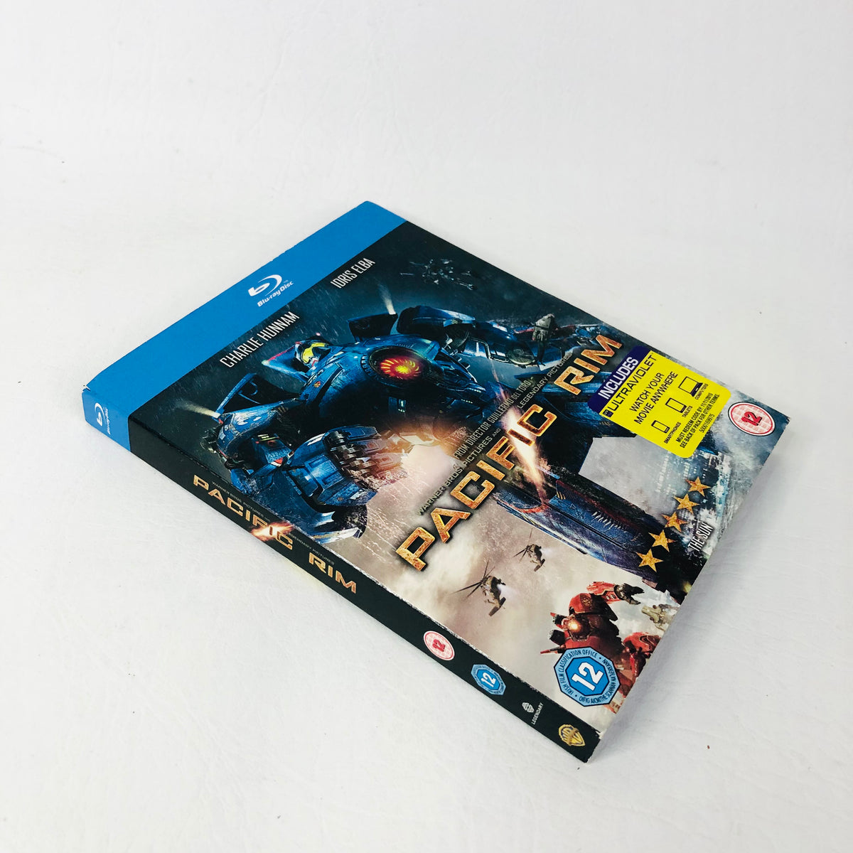 Pacific Rim (Blu-ray, 2013, 2-Disc Set) Idris Elba & Charlie Hunman