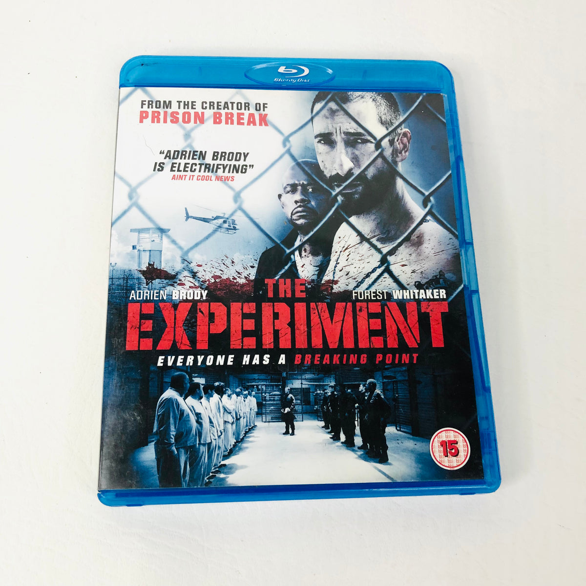 The Experiment Blu-ray (Adrien Brody, 2010)