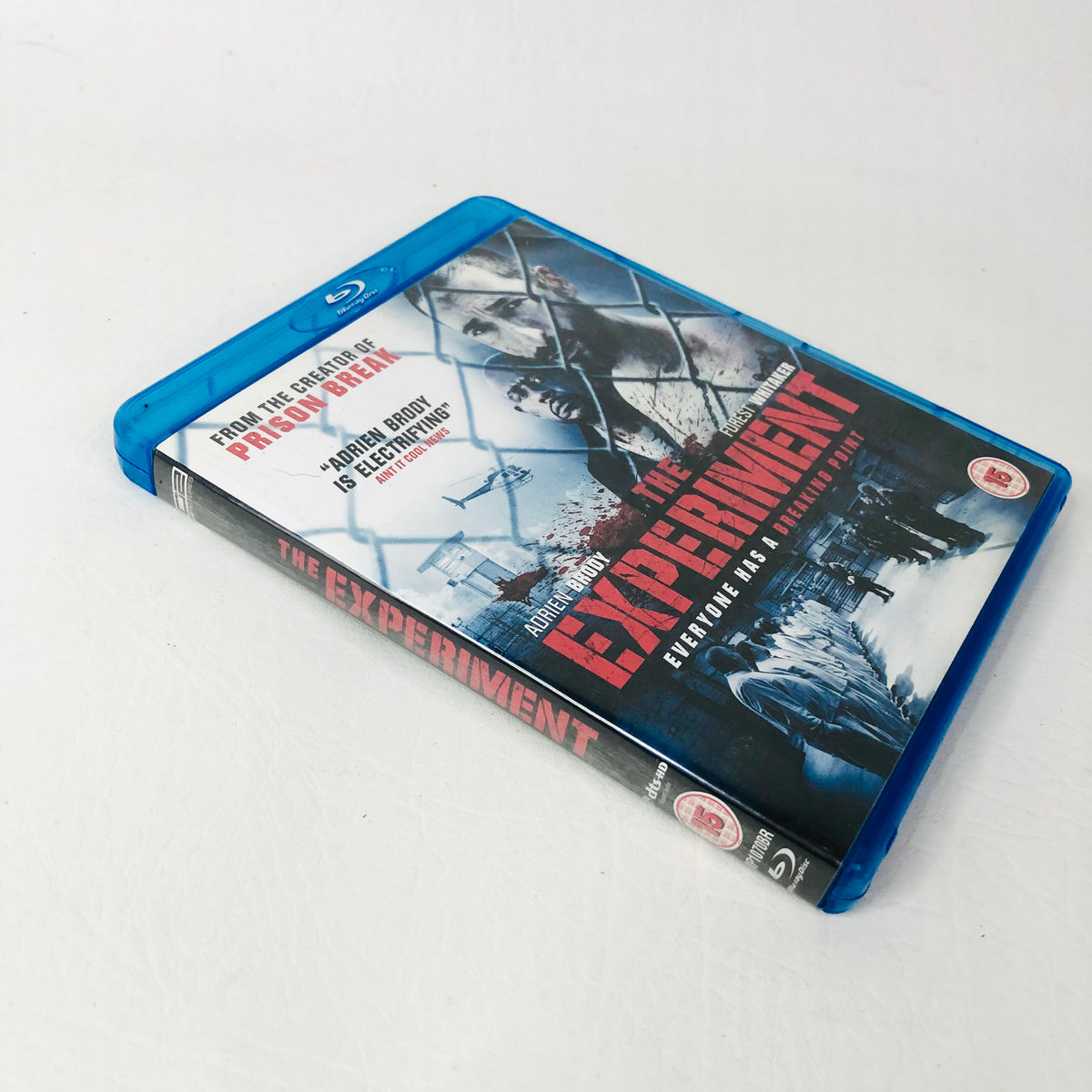 The Experiment Blu-ray (Adrien Brody, 2010)