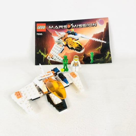 LEGO Space Mars Mission: MX-11 Astro Fighter (7695) 100% Complete With Instructions & Minifigures
