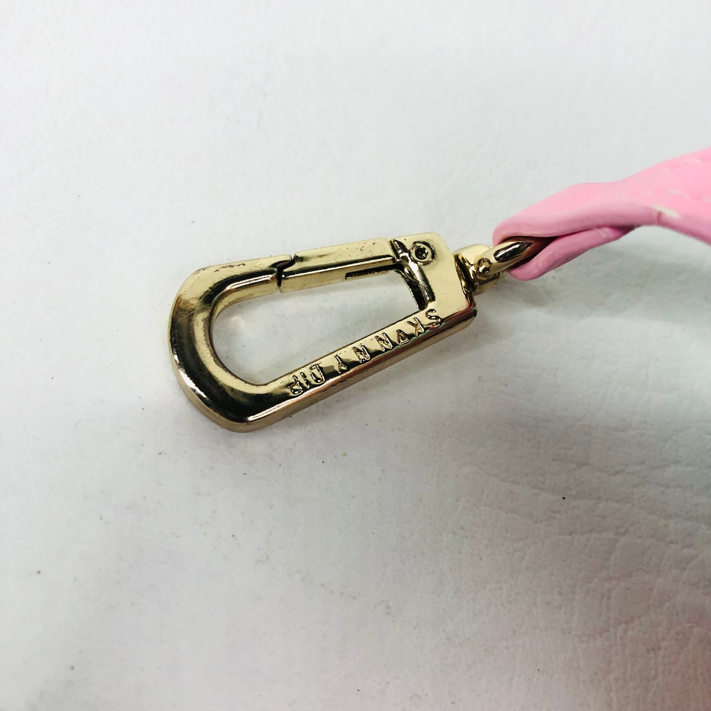 Skinnydip London Pink & Turquoise Faux Fur Fluffy Pom Pom Ball Keyring Bag Charm