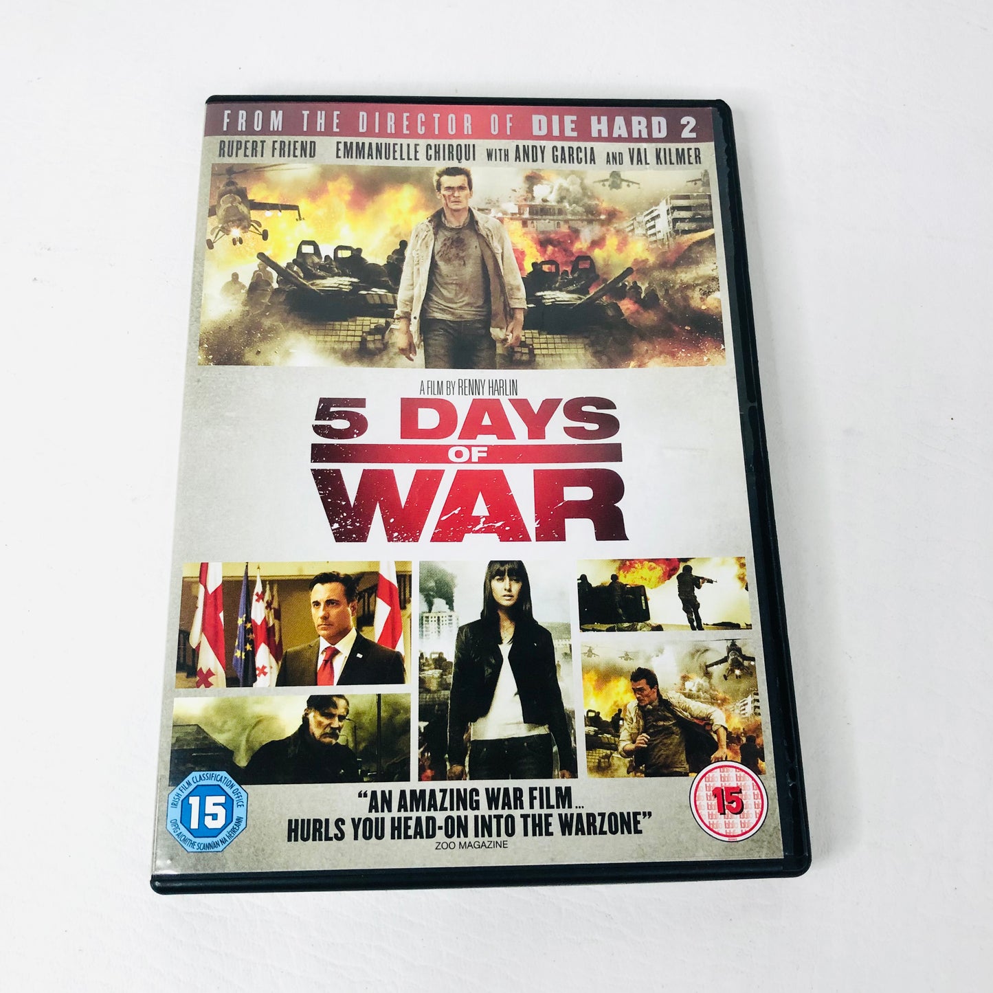 5 Days of War DVD (2011) Rupert Friend Andy Garcia Val Kilmer Renny Harlin (DIR)