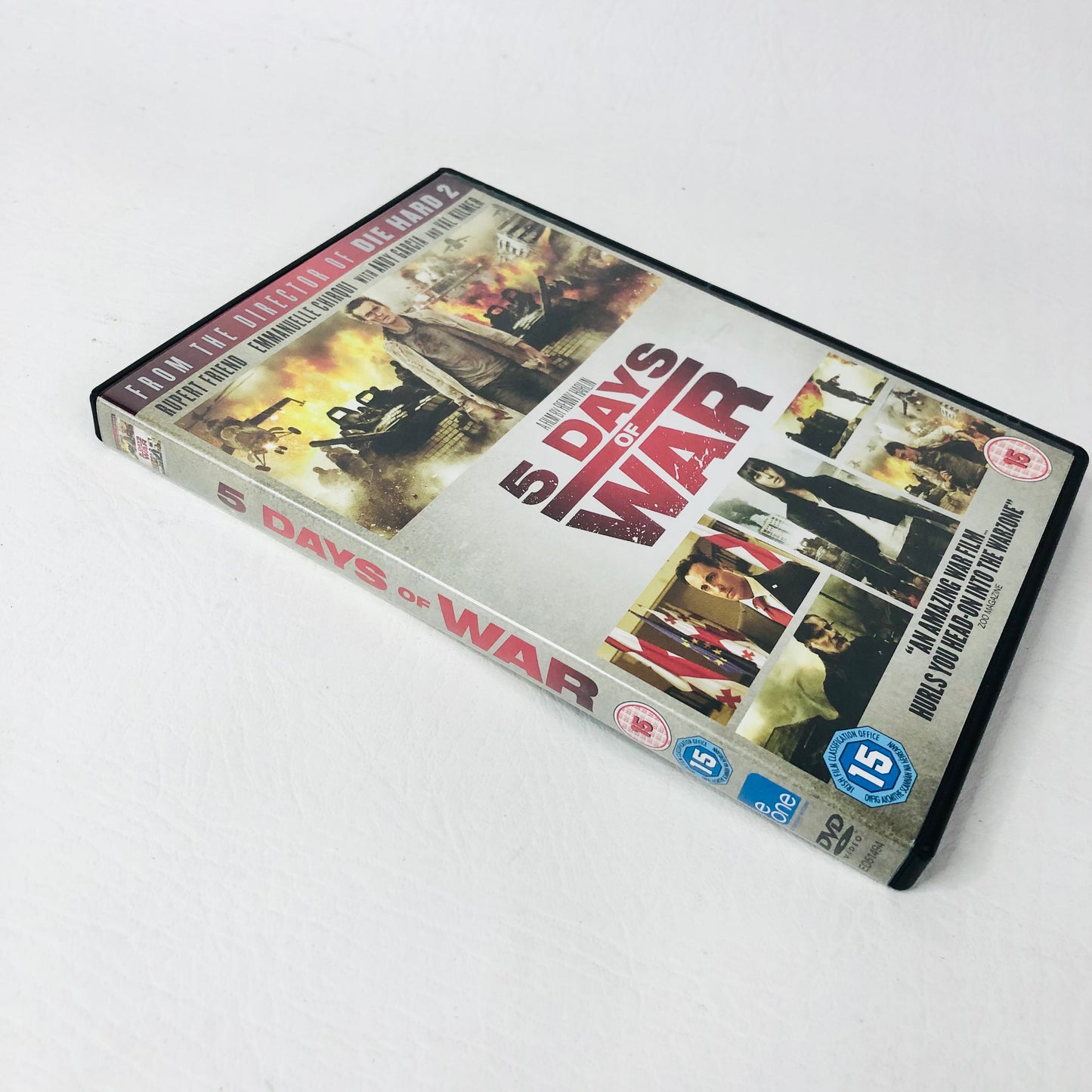 5 Days of War DVD (2011) Rupert Friend Andy Garcia Val Kilmer Renny Harlin (DIR)