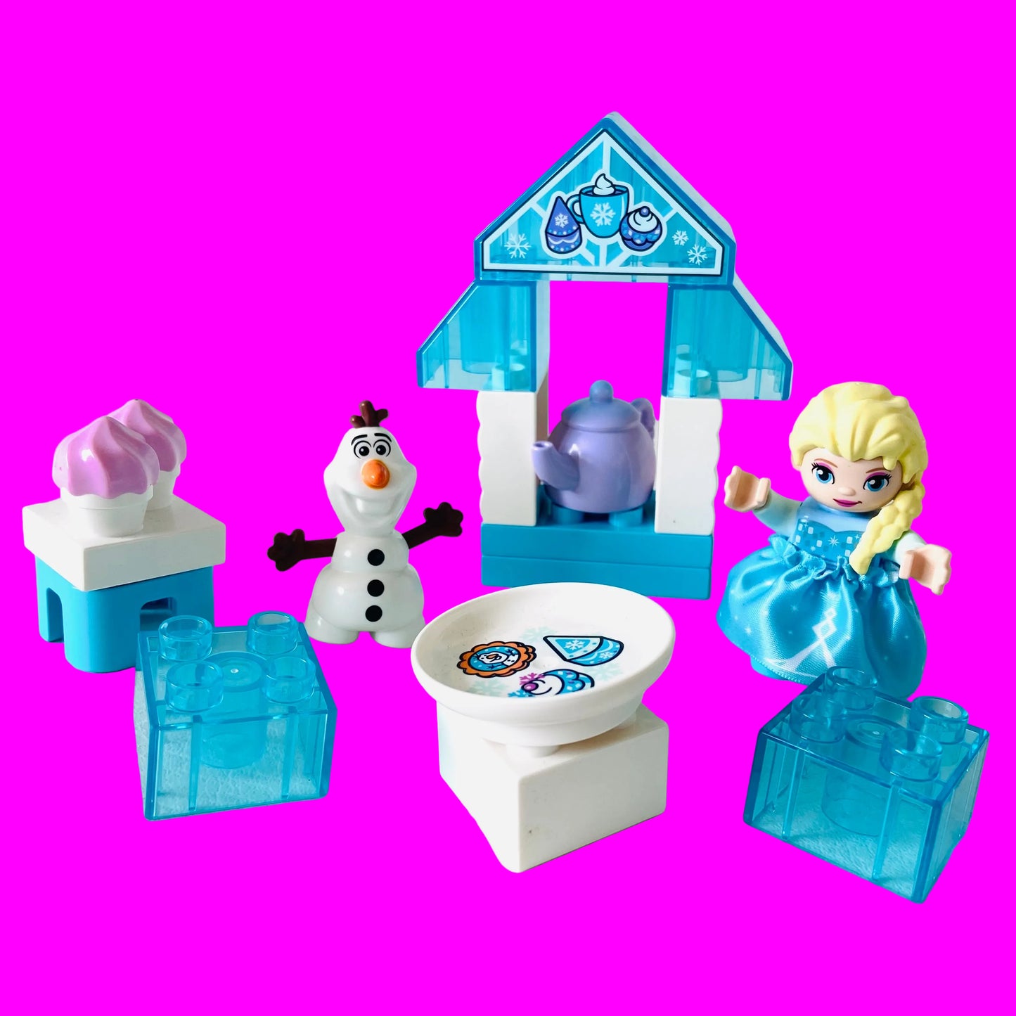 LEGO Duplo: Elsa and Olaf's Tea Party set (10920) Disney Frozen - 100% Complete