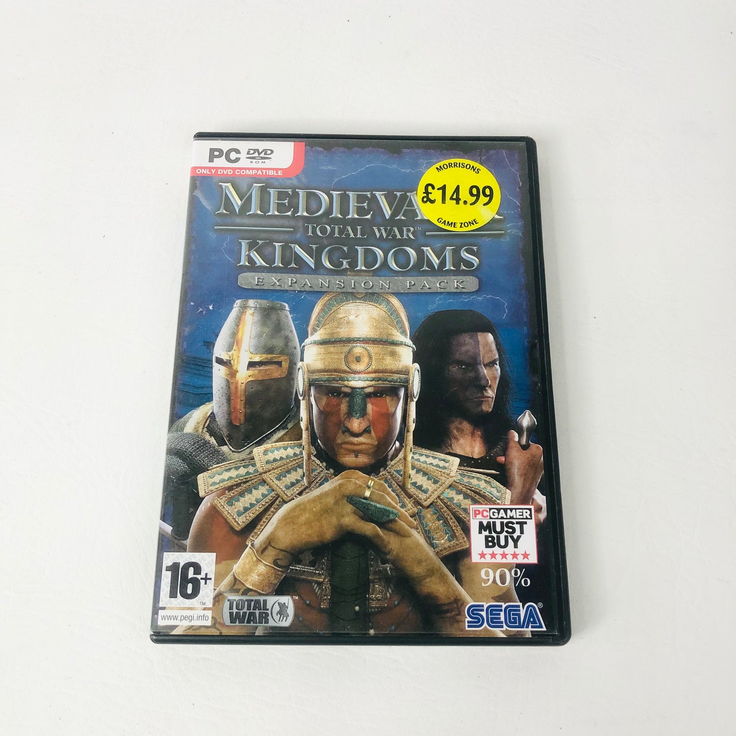 Medieval 2 Total War Kingdoms Expansion Pack Sega Game PC DVD