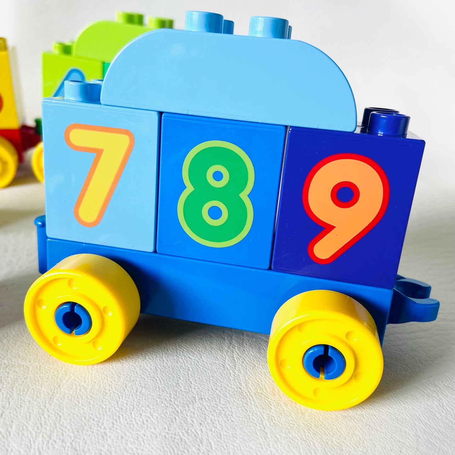 LEGO Duplo: My First Number Train (10558) Boy & Dalmatian - 95% Complete Missing train Cab