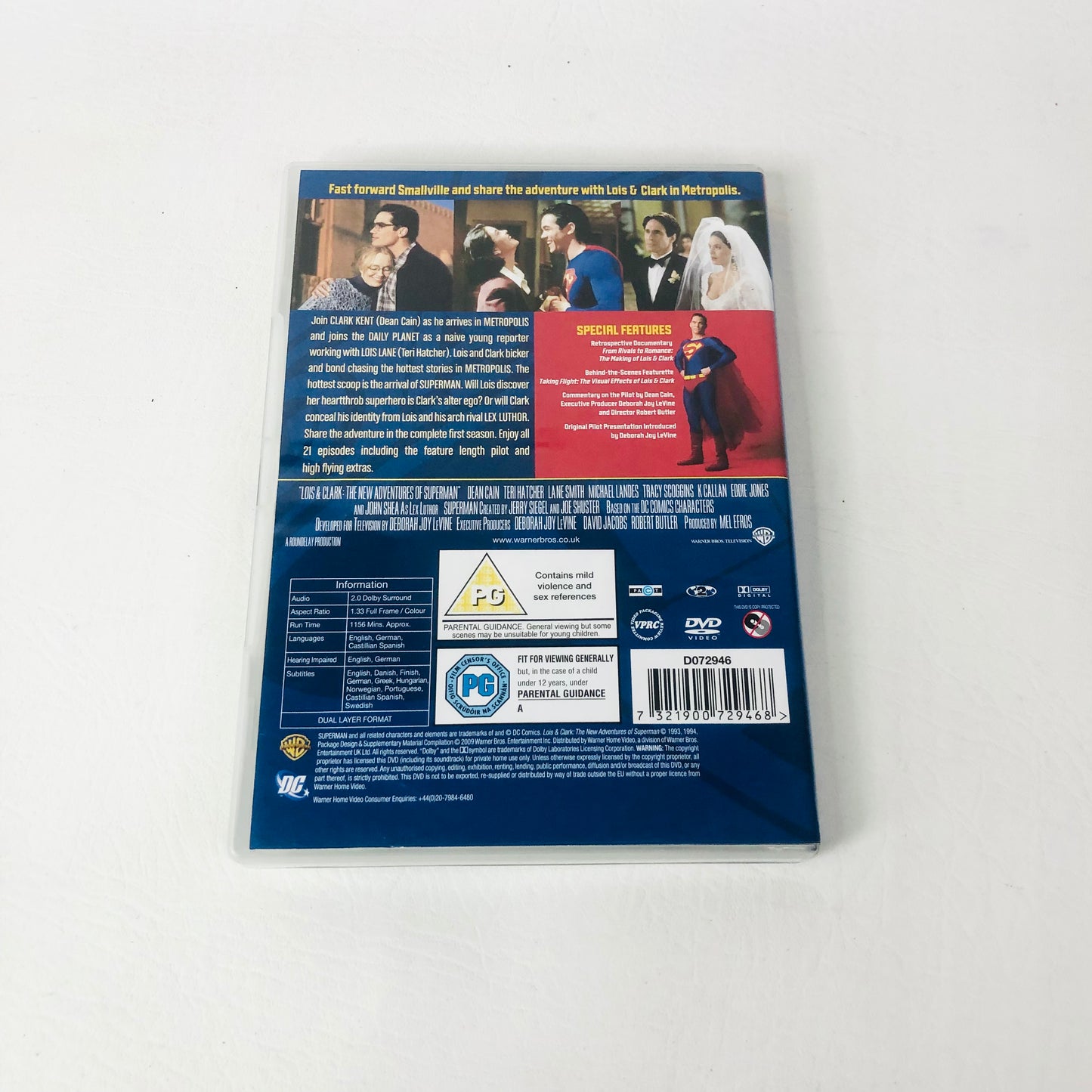 Lois & Clark: The New Adventures of Superman - Season 1 DVD Box Set (6-Disc)