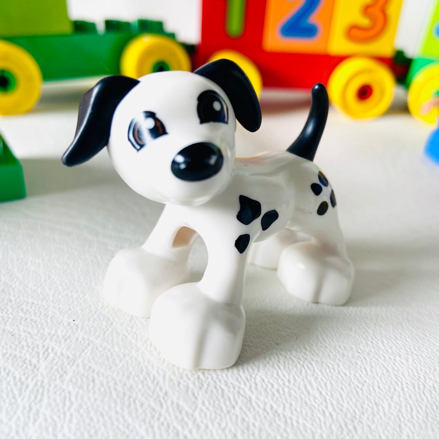 LEGO Duplo: My First Number Train (10558) Boy & Dalmatian - 95% Complete Missing train Cab