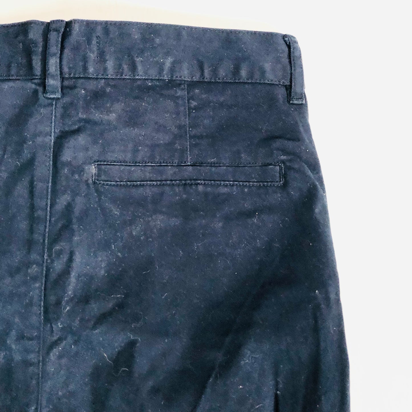 Next Boys Navy Blue Trousers – Age 11 Smart Cotton Blend