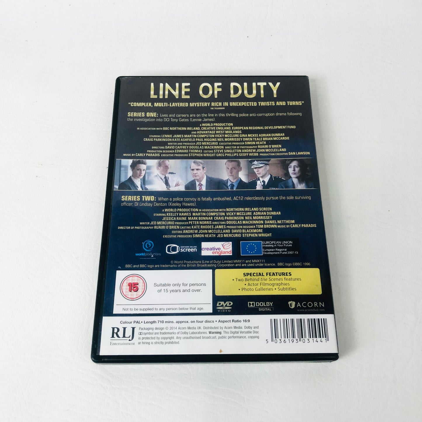 Line of Duty TV Series 1-3 Drama Set Bundle 1 2 3 DVD - BBC Detective Thriller
