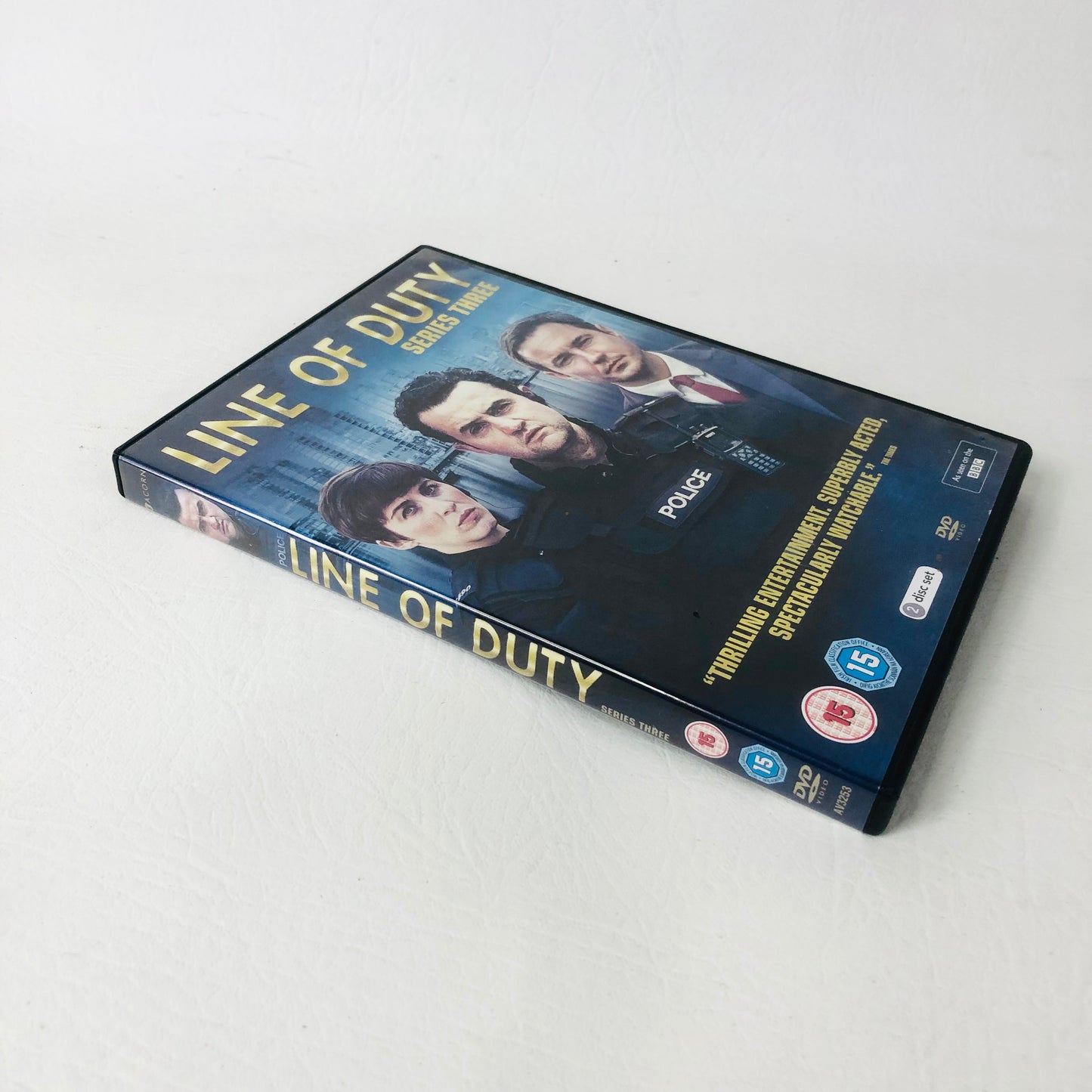Line of Duty TV Series 1-3 Drama Set Bundle 1 2 3 DVD - BBC Detective Thriller