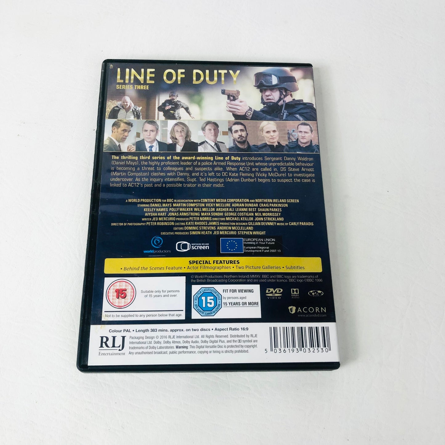 Line of Duty TV Series 1-3 Drama Set Bundle 1 2 3 DVD - BBC Detective Thriller
