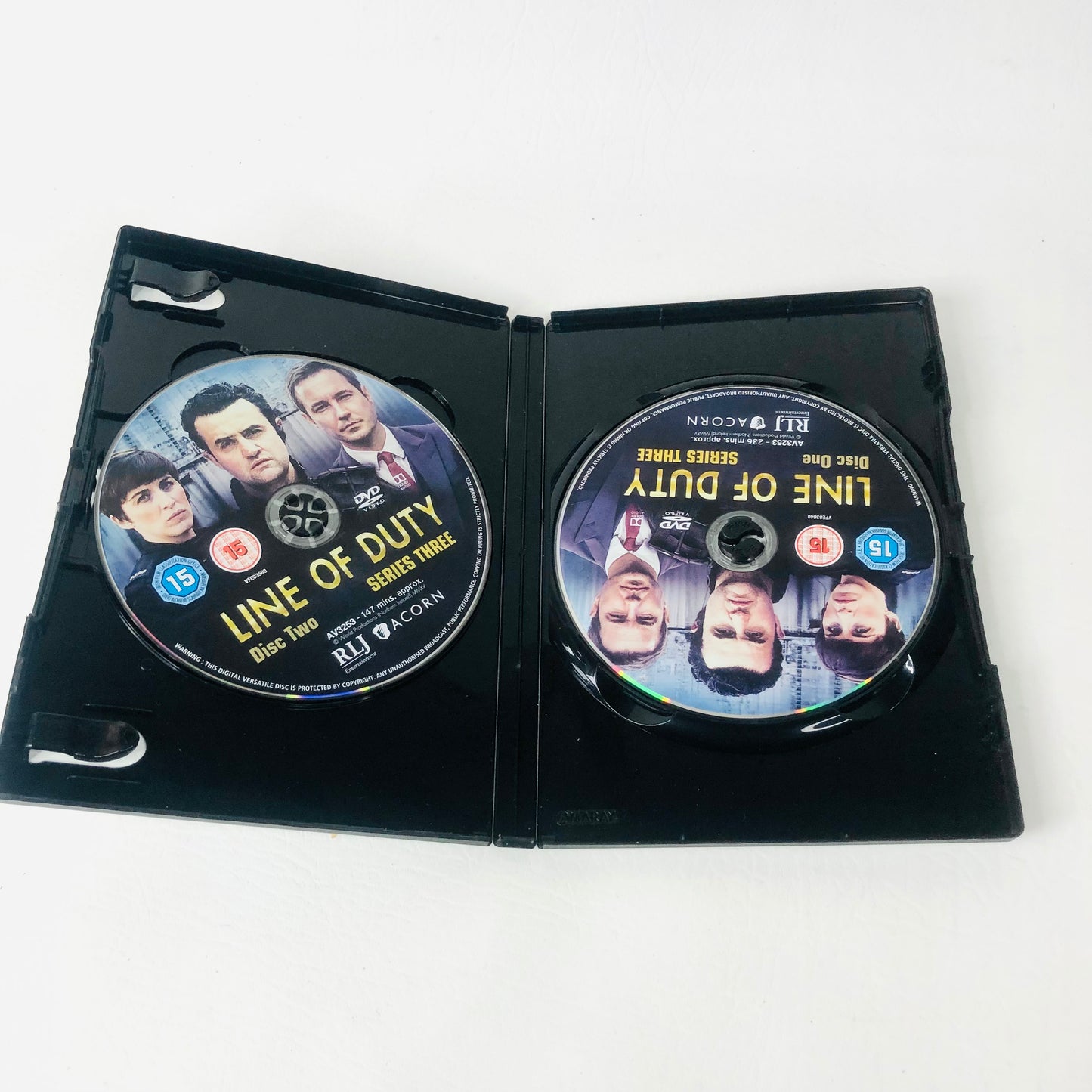 Line of Duty TV Series 1-3 Drama Set Bundle 1 2 3 DVD - BBC Detective Thriller
