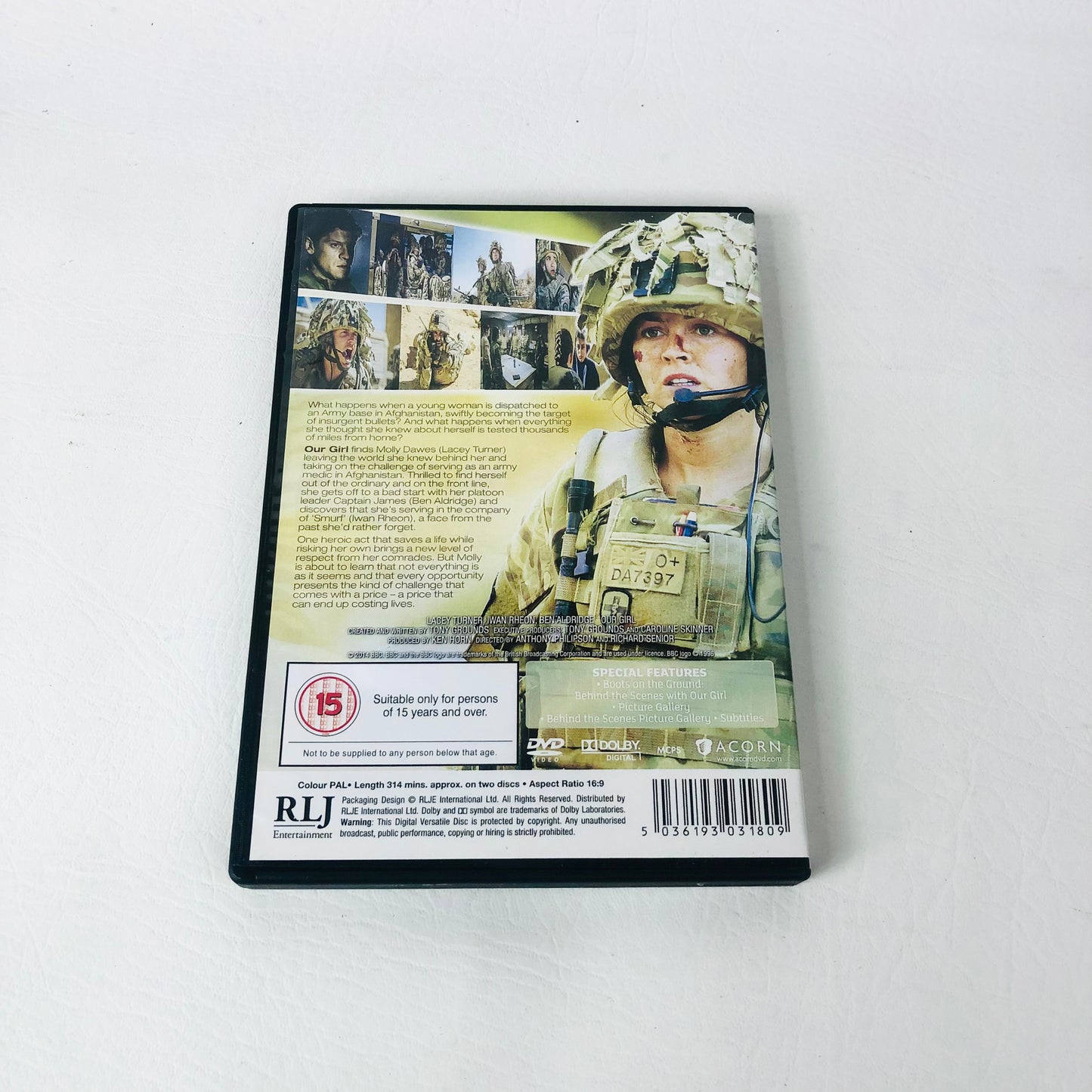 Our Girl Complete Series 1 DVD Lacey Turner BBC Drama 2-Disc Set 2014