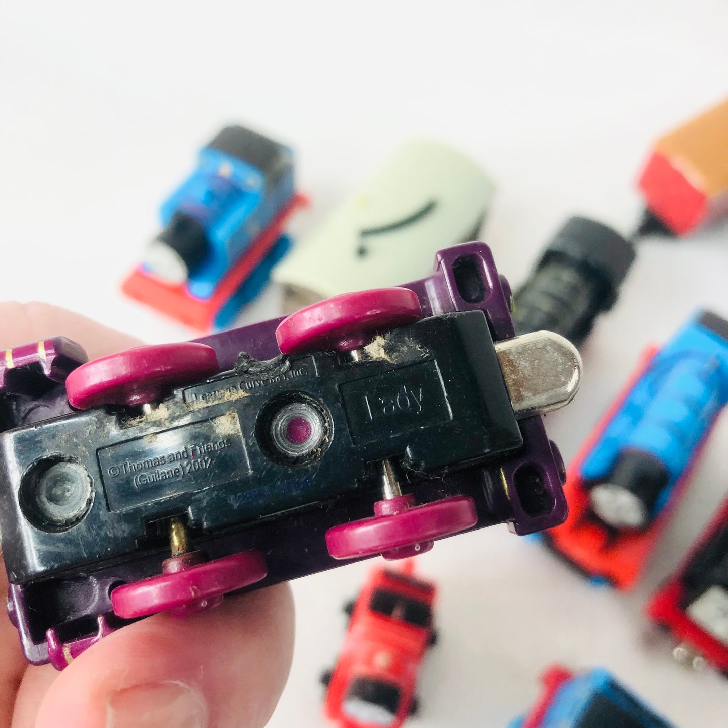 16x Thomas The Tank & Friends Die-Cast Train Bundle - Vintage 2000s Take Along / Take-n-Play