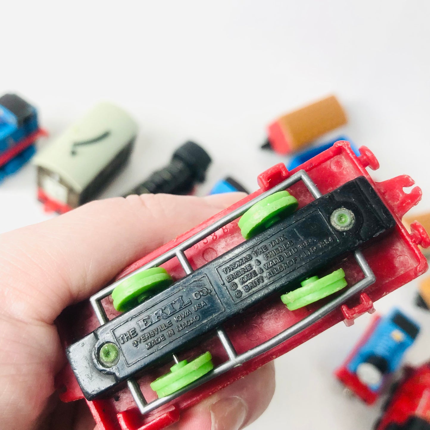 16x Thomas The Tank & Friends Die-Cast Train Bundle - Vintage 2000s Take Along / Take-n-Play