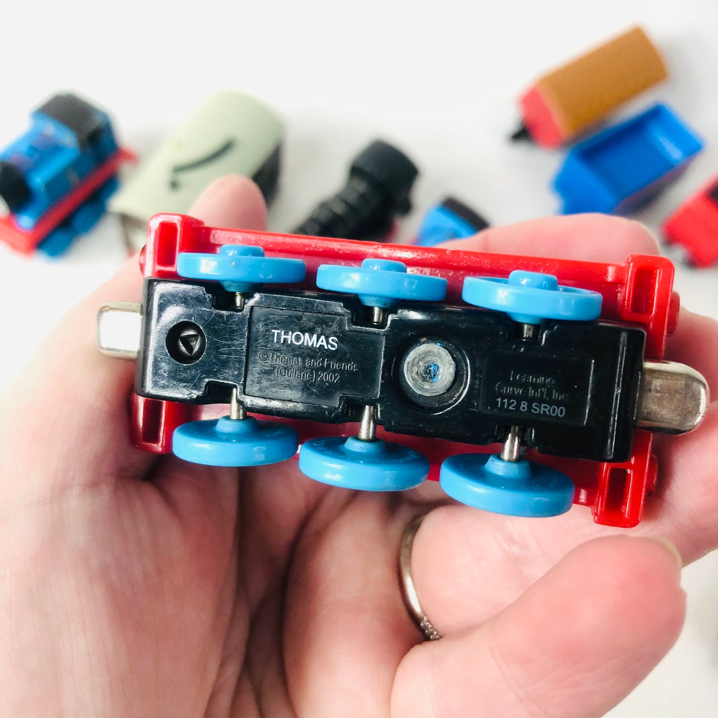 16x Thomas The Tank & Friends Die-Cast Train Bundle - Vintage 2000s Take Along / Take-n-Play