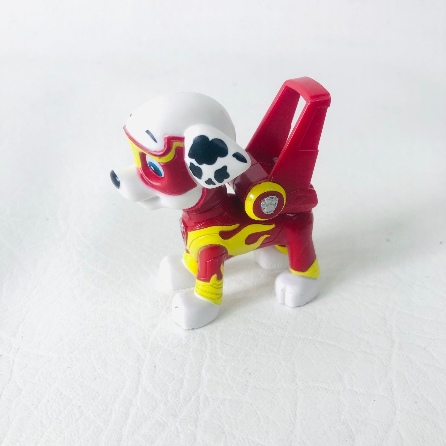 Paw Patrol Spin Masters 2x Figures - Marshall Super Paws & Rubble - Collectable