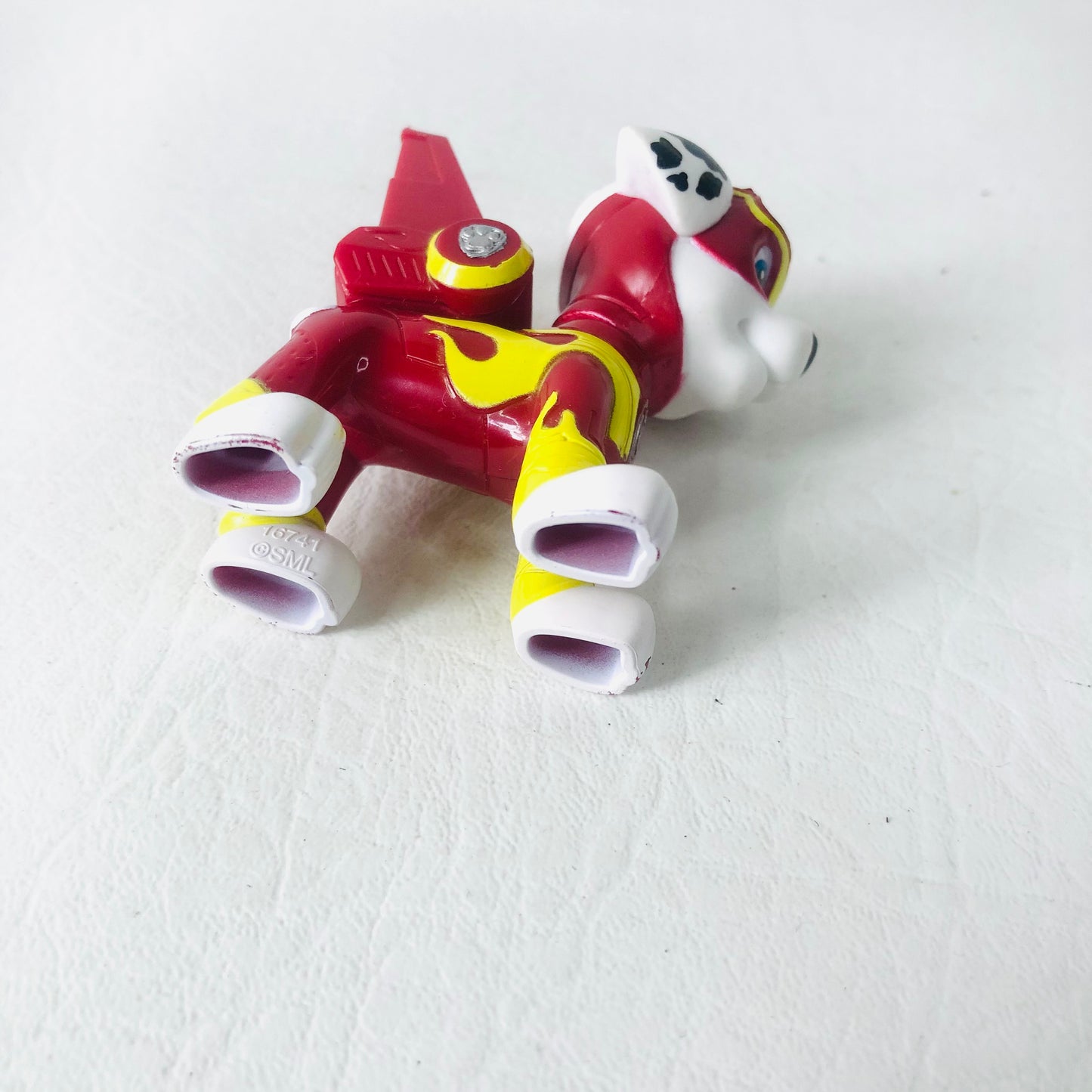 Paw Patrol Spin Masters 2x Figures - Marshall Super Paws & Rubble - Collectable
